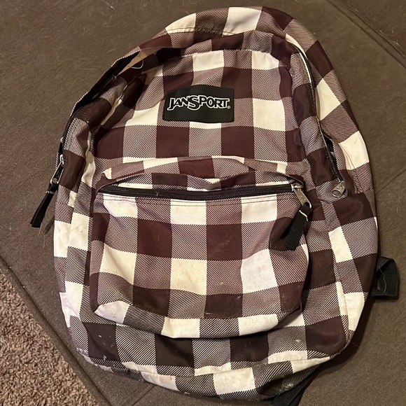 Jansport Other Jansport Checkered Backpack Poshmark